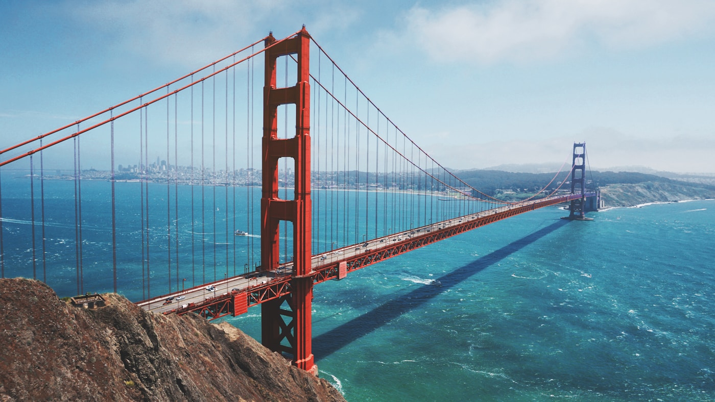 Golden Gate y bahía de San Francisco